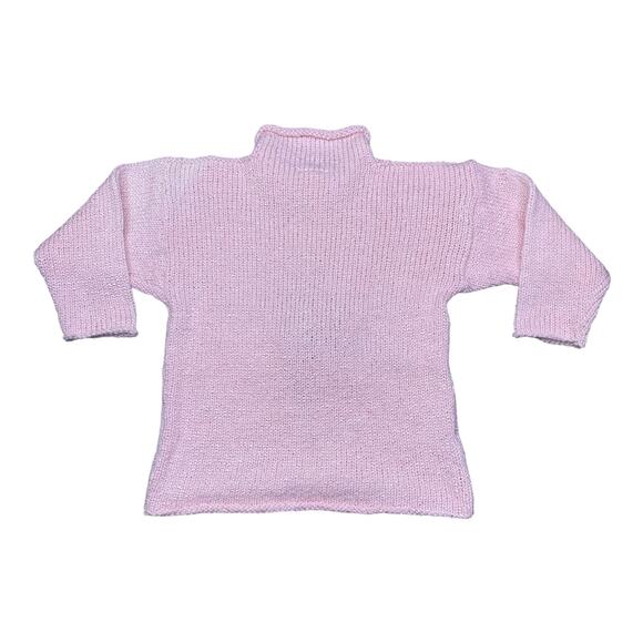 Suss Design Toddler Girl's Pink Knit Ballerina Sweater Size 4 - Picture 2 of 5